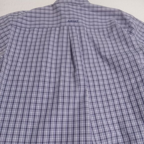 Ariat Men's Pro Series Button Down SS Shirt Size M 10015046 - Picture 2 of 11